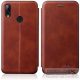 Samsung Galaxy M51 SM-M515F, Oldalra nyíló tok, stand, Wooze Protect And Dress Book, barna