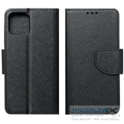   Samsung Galaxy Xcover 5 SM-G525F, Oldalra nyíló tok, stand, Fancy Book, fekete