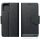 Samsung Galaxy Xcover 5 SM-G525F, Oldalra nyíló tok, stand, Fancy Book, fekete