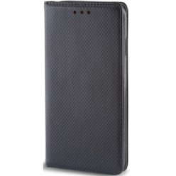   Motorola Moto G200 5G / Edge S30, Oldalra nyíló tok, stand, Smart Magnet, fekete