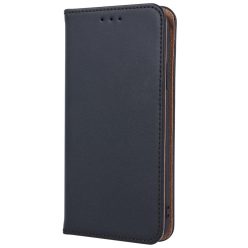   Xiaomi Redmi Note 11 Pro / Note 11 Pro 5G / Note 11E Pro / Note 12 Pro 4G, Oldalra nyíló tok, valódi bőrtok, stand, Smart Pro, fekete