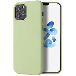   Huawei Honor 50 Pro, Szilikon tok, Wooze Liquid Silica Gel, világoszöld