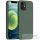 Samsung Galaxy A53 5G SM-A536U, Szilikon tok, Wooze Liquid Silica Gel, sötétzöld
