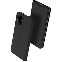   Huawei Honor 60, Oldalra nyíló tok, stand, Dux Ducis, fekete