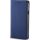 Motorola Moto G22 / E32 / E32s, Oldalra nyíló tok, stand, Smart Magnet, sötétkék