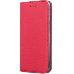   Xiaomi Poco F4 GT, Oldalra nyíló tok, stand, Smart Magnet, piros