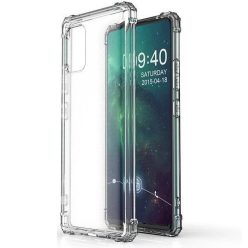   Xiaomi 12 Lite, Szilikon tok, légpárnás sarok, Wooze Silicone Armor, átlátszó