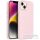 Xiaomi Mi 11 Lite / 11 Lite 5G / 11 Lite 5G NE, Szilikon tok, közepesen ütésálló, fémhatású kamera keret, Frame Case, rózsaszín