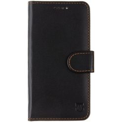   Huawei Honor X7a, Oldalra nyíló tok, stand, kártyatartóval, csatos, Tactical Field Notes, fekete