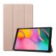 Samsung Galaxy Tab S9 Plus 12.4 / Tab S10 Plus 12.4 SM-X810 / X816B / X820 / X826B, mappa tok, Trifold, arany