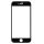 Apple iPhone 7 Plus / 8 Plus, Kijelzővédő fólia, ütésálló fólia (az íves részre is!), Tempered Glass (edzett üveg), 3D Cover, fekete