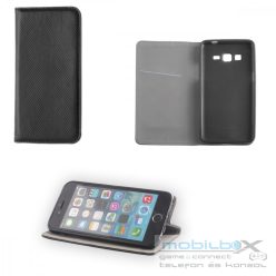   Samsung Galaxy Xcover 4 / 4s SM-G390F / G398F, Oldalra nyíló tok, stand, Smart Magnet, fekete