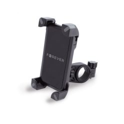   Univerzális, kerékpáros / biciklis tartó, 6.5", kormányra szerelhető, BH-110, fekete