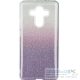 Samsung Galaxy A60 SM-A606F, Szilikon tok, csillogó, Forcell Shining, lila/ezüst
