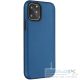 Samsung Galaxy M30 SM-M305F, Szilikon tok, műanyag kerettel, közepesen ütésálló, Roar Rico Armor, sötétkék