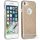 Samsung Galaxy S21 Plus 5G SM-G996, Szilikon tok, csillogó, Forcell Shining, arany