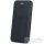 LG K52 / K62, Oldalra nyíló tok, stand, Forcell Elegance, fekete