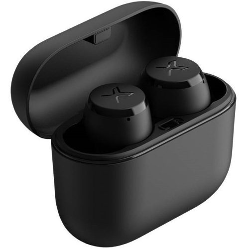 Bluetooth sztereó fülhallgató, v5.0, TWS, töltőtok, érintés vezérlés, zajszűrővel, vízálló, Edifier X3, fekete