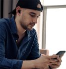 Bluetooth sztereó fülhallgató, v5.0, TWS, töltőtok, érintés vezérlés, zajszűrővel, vízálló, Edifier X3, fekete