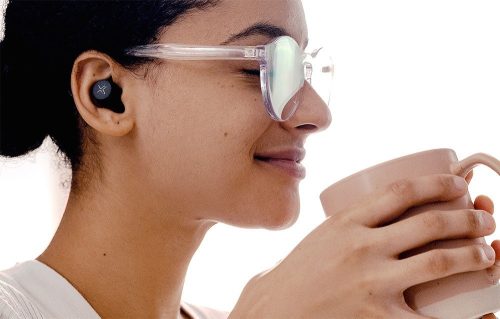 Bluetooth sztereó fülhallgató, v5.0, TWS, töltőtok, érintés vezérlés, zajszűrővel, vízálló, Edifier X3, fekete