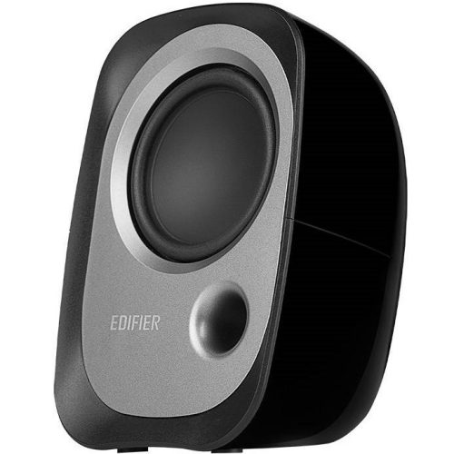 Hangszóró szett, 2.0, 2 x 2W, Vezetékes, 3.5mm, Edifier R12U, fekete