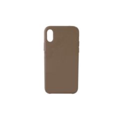   Apple iPhone 7 Plus / 8 Plus, Műanyag hátlap védőtok, bőrbevonattal, gyári jellegű, bézs