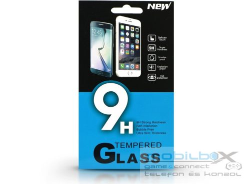 Huawei Honor 9 Lite, Kijelzővédő fólia, ütésálló fólia (az íves részre NEM hajlik rá!), Tempered Glass (edzett üveg), Clear