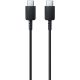 USB Type-C töltő- és adatkábel, USB Type-C, 100 cm, gyorstöltés, Samsung, fekete, gyári, 