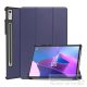 Lenovo Tab P11 Pro (11.2) (2. generáció) TB-132FU, mappa tok, Trifold, érintőceruza tartó, sötétkék