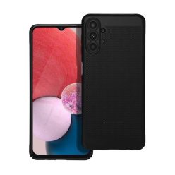   Samsung Galaxy A13 5G / A04s SM-A136U / A047F, Műanyag hátlap védőtok, légáteresztő, lyukacsos minta, Breezy, fekete