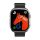 Apple Watch 4-6, SE, SE (2022) (38 / 40 mm) / Watch 7-9 (41 mm) / Watch 10 (42 mm), fém pótszíj, mágneses zár, milánói stílus, Hoco AS101, fekete