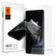 OnePlus 12, Kijelzővédő fólia (az íves részre is!), Spigen Neo Flex Optical Film, Clear Prémium, 2 db / csomag