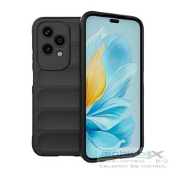  Huawei Honor 200 Lite, Szilikon tok, közepesen ütésálló, 3D minta, fekete