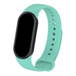   Xiaomi Mi Smart Band 8 / 9, szilikon pótszíj, állítható, Devia Delux Sport, menta