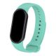 Xiaomi Mi Smart Band 8 / 9, szilikon pótszíj, állítható, Devia Delux Sport, menta