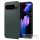 Google Pixel 9 Pro XL, Szilikon tok, Spigen Liquid Air, háromszög minta, sötétzöld