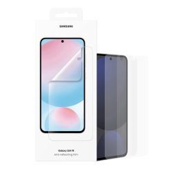   Samsung Galaxy S24 FE SM-S721, Kijelzővédő fólia (az íves részre nem hajlik rá!), Clear Prémium, gyári, 2 db / csomag