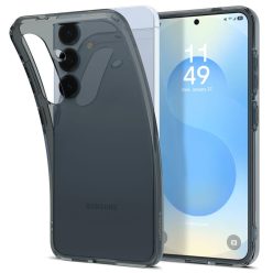   Samsung Galaxy S25 Plus SM-S936, Szilikon tok, Spigen Liquid Crystal, átlátszó/füst
