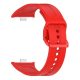 Xiaomi Redmi Watch 5, szilikon pótszíj, állítható, piros