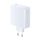 Hálózati töltő adapter, 100W, USB Type-C aljzat, gyorstöltés, PD, GaN, Honor Supercharger, fehér, gyári