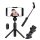 Selfie bot, 42 cm hosszú, 360°-ban forgatható, kivehető exponáló gombbal, bluetooth-os, v3.0, tripod állvány funkció, Xiaomi, fekete, gyári