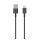 USB töltő- és adatkábel, USB Type-C, 80 cm, Samsung, fekete, gyári