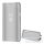 Huawei Y8p, Oldalra nyíló tok, hívás mutatóval, Smart View Cover, ezüst (utángyártott)