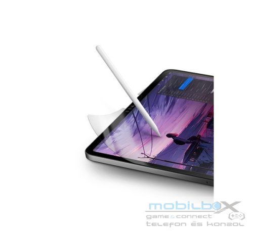 Apple iPad Air 11 (2024 / 2025), Kijelzővédő fólia, Matt, Uniq Optix Paper Sketch, Clear Prémium 