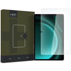   Samsung Galaxy Tab S9 FE Plus (12.4) SM-X610 / X616B, Kijelzővédő fólia, ütésálló fólia, Tempered Glass (edzett üveg), Clear