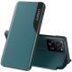 Xiaomi 14T, Oldalra nyíló tok, stand, hívás mutatóval, Wooze FashionBook, zöld