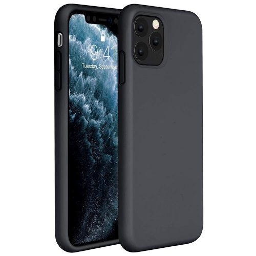 Xiaomi Redmi Note 14 Pro 5G (Global) / Poco X7, Szilikon tok, Wooze Liquid Silica Gel, fekete