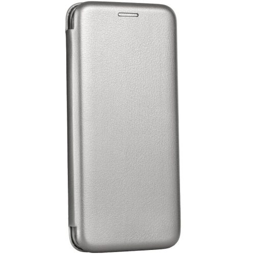 Xiaomi Redmi Note 14 5G (Global), Oldalra nyíló tok, stand, Forcell Elegance, szürke