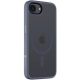 Apple iPhone 16e, Műanyag hátlap védőtok + szilikon keret, közepesen ütésálló, Magsafe kompatibilis, Tactical MagForce Hyperstealth, áttetsző/sötétkék