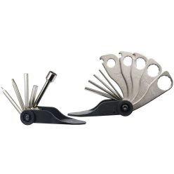   Multifunkciós kerékpár javítókészlet, Multitool FSBRK-010, fekete